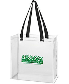 Promotional Tote Bags: Clear Reflective Tote Bag